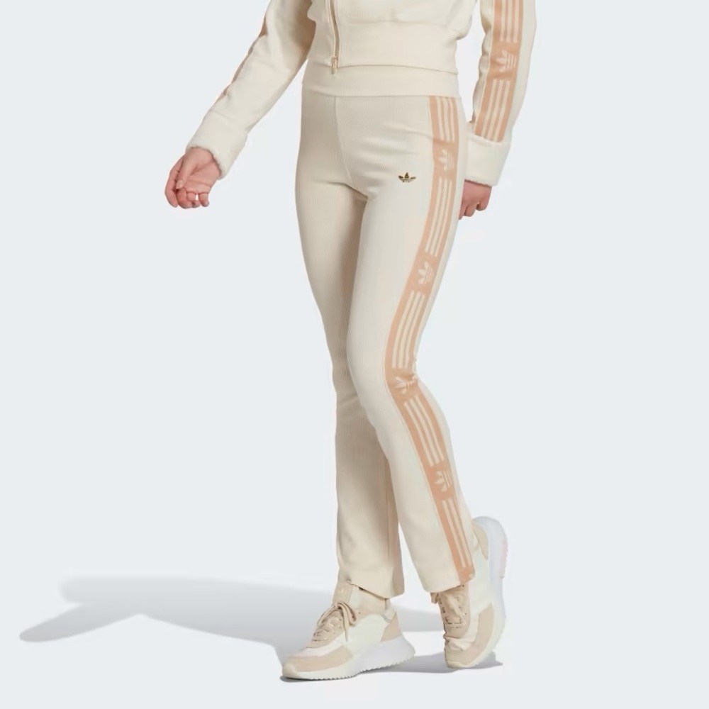 ADIDAS SKI CHIC FLARED RIB LEGGINGS